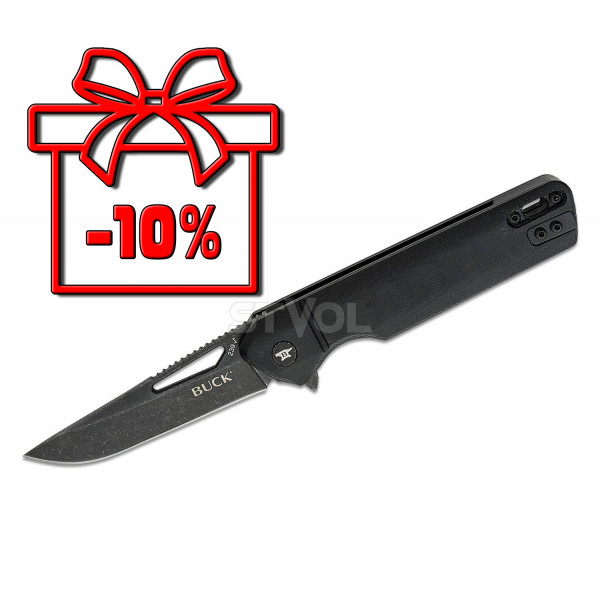 Ніж Buck Infusion, чорний G10 (239BKS)