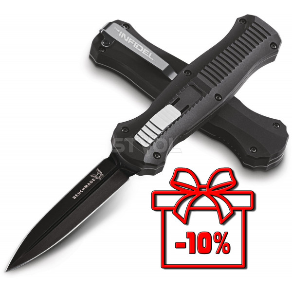 BenchmadeInfidel Black OTF AUTO (3300BK)