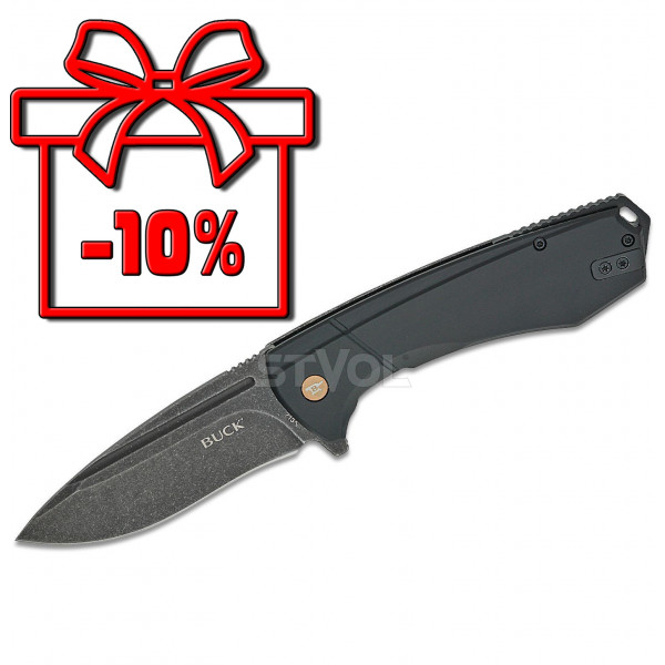 Ніж Buck Ruckus, чорно-мідний (713CPS)