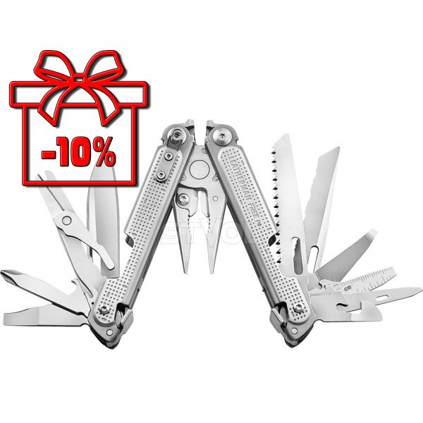 Мультиінструмент Leatherman Free P4, нейлоновий чохол (832642)