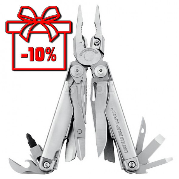 Мультиінструмент Leatherman Surge, нейлоновий чохол (830165)