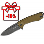 Ніж Buck Ruckus, чорно-зелений (713GRS)