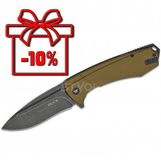 Ніж Buck Ruckus, чорно-зелений (713GRS)