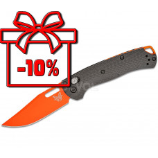 Ніж Benchmade Mini Taggedout, orange, CF (15533OR-01)