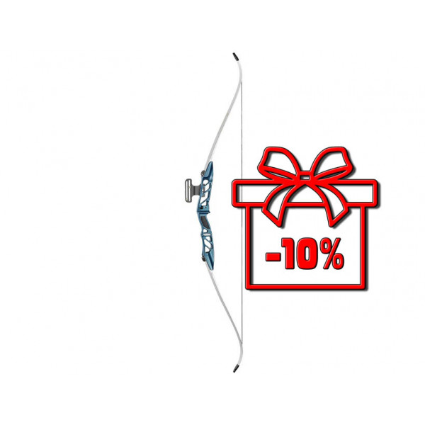 Лук рекурсивний Ek Archery Take Down 30 LBS блакитний RE-023
