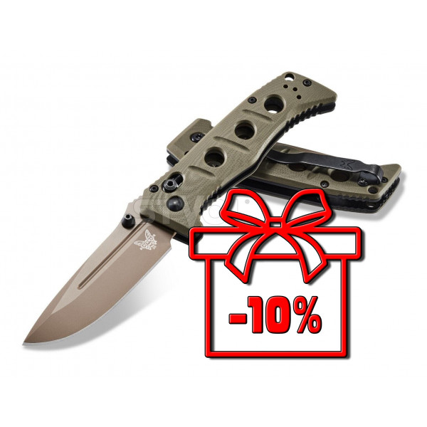 Ніж Benchmade Sibert Mini Adamas, олива (273FE-2)