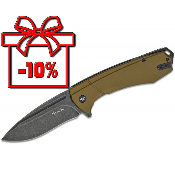 Ніж Buck "Ruckus", чорно-зелений 713GRS