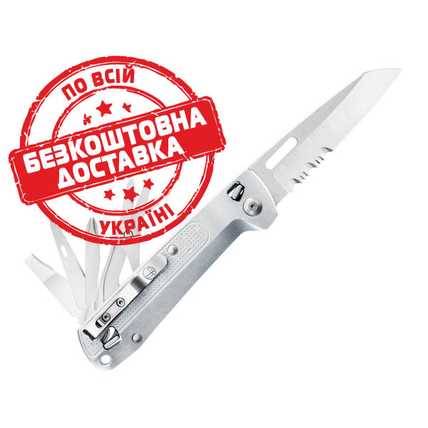 Ніж-мультитул Leatherman Free K4x Silver (832663)