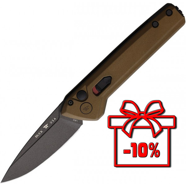 Ніж Buck Deploy, Auto Burnt Bronze (838BRS1B)