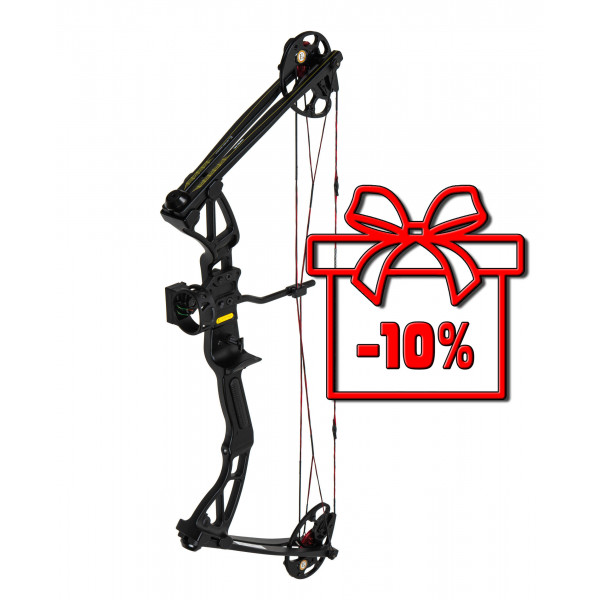 Лук блочний Ek Archery Rex 15-55 LBS чорний C0-029B