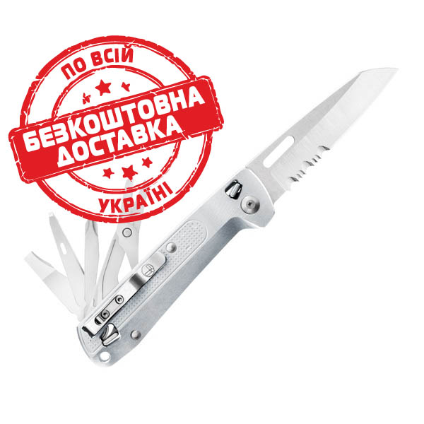 Ніж-мультитул Leatherman Free K4x Silver (832662)