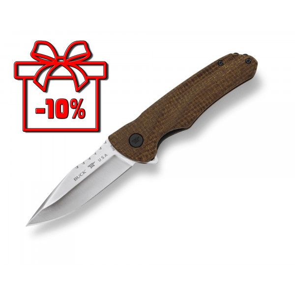Ніж Buck "Sprint Pro", коричнева мікарта 841BRS1