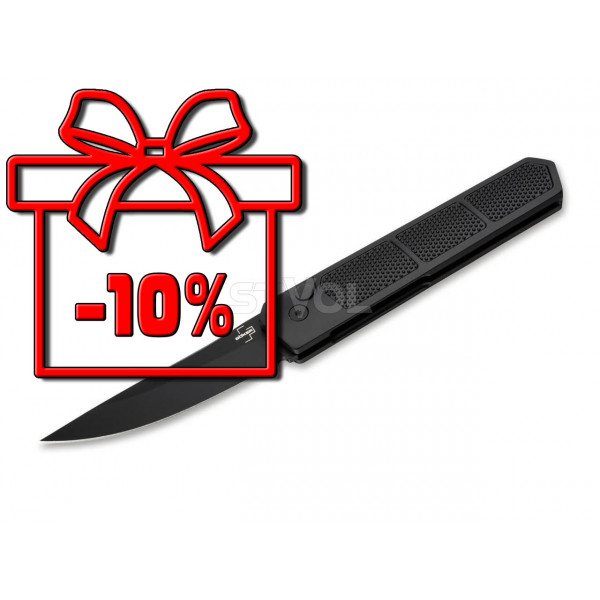 Нiж Boker Plus Kwaiken Grip Auto Black (01BO474)