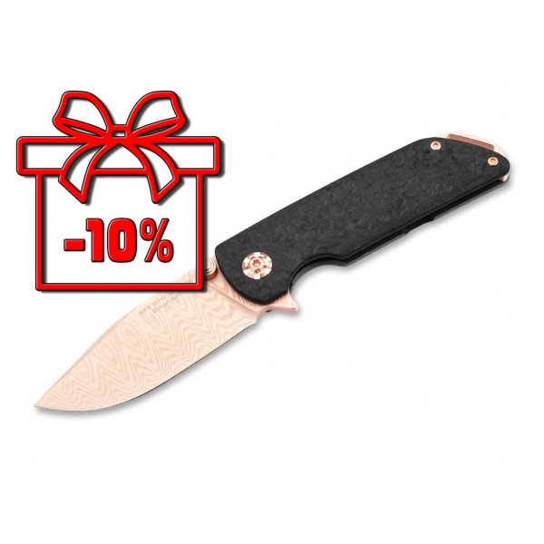 Ніж Boker "M4 Sherman Damast Rose Gold" 110118DAM