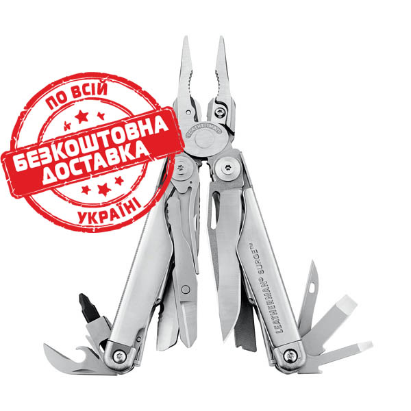 Мультиінструмент Leatherman Surge, нейлоновий чохол (830165)