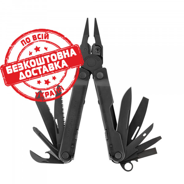 Мультиінструмент LEATHERMAN Rebar Black, чохол Molle, (831563)