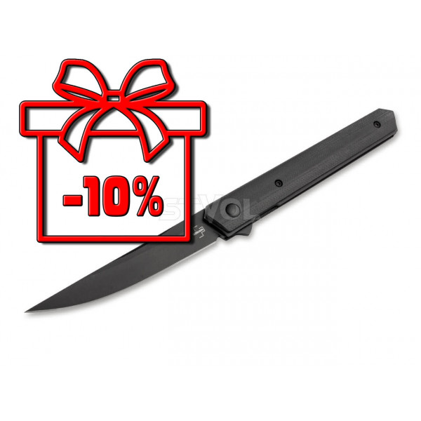 Ніж Boker Plus Kwaiken Air G10 All Black (01BO339)