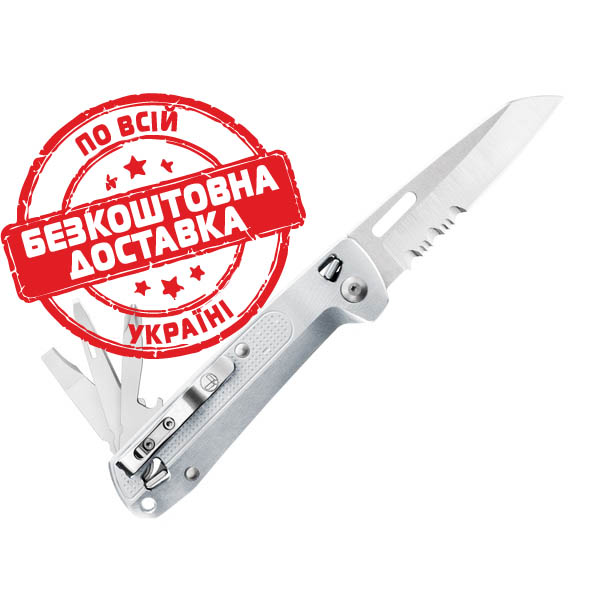 832654 Нож-мультитул Leatherman Free K2x Silver (832654)