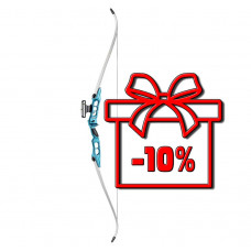 Лук рекурсивний Ek Archery Take Down 30 LBS блакитний (для шульги) RE-019L
