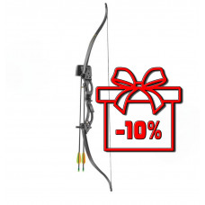 Лук рекурсивний Ek Archery KORRIGAN YOUTH RECURVE 15-20 LBS чорний RE-011B