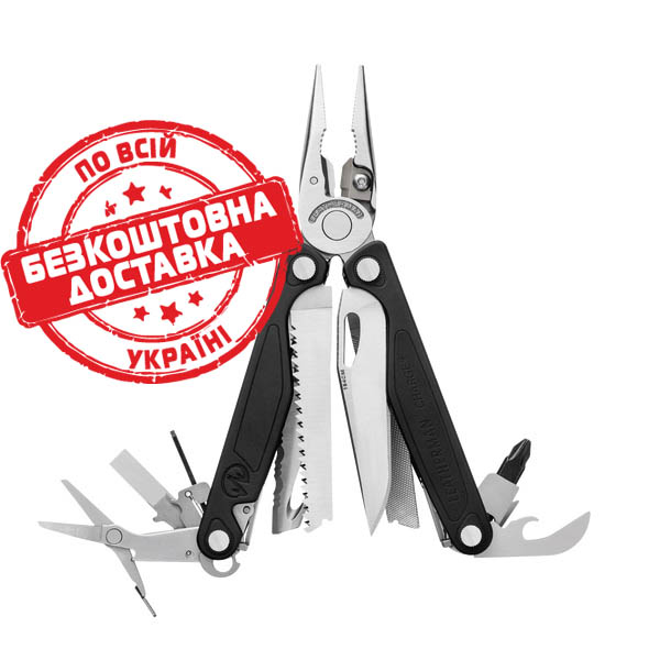 Мультиінструмент Leatherman Charge Plus, нейлоновий чохол, метричні біти (832516)