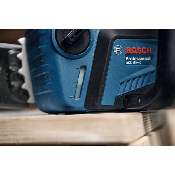 Акумуляторна ланцюгова пилка Bosch GKE 18V-40 (06008D3000) SOLO без аку та ЗП