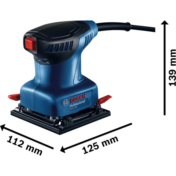 Вібраційна шліфувальна машина Bosch Professional GSS 140 A