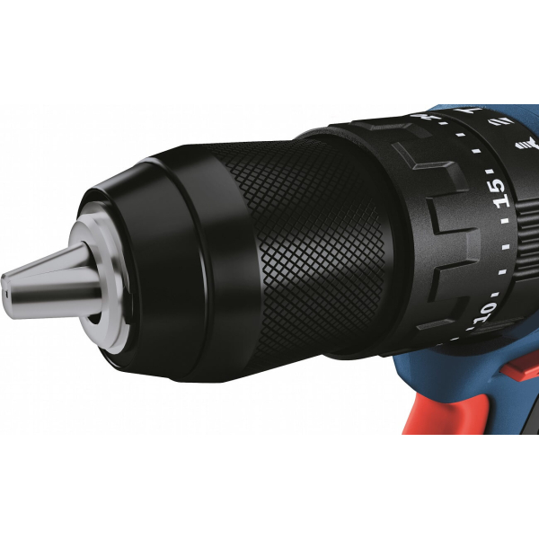 Акумуляторний ударний дриль-шурупокрут Bosch GSB 183-LI Professional з акб GBA 18V 2 Ah і з/п GAL 18V-20, в кейсі 06019K9101