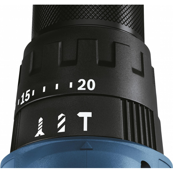 Акумуляторний ударний дриль-шурупокрут Bosch GSB 183-LI Professional з акб GBA 18V 2 Ah і з/п GAL 18V-20, в кейсі 06019K9101