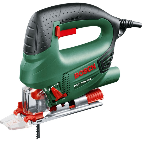Лобзик Bosch PST 800 PEL Compact в чемодані з набором 10 пилок 06033A0101