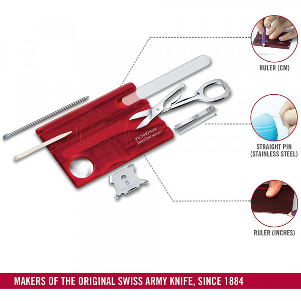 Картка-мультитул Victorinox SWISSCARD NAILCARE 0.7240.T