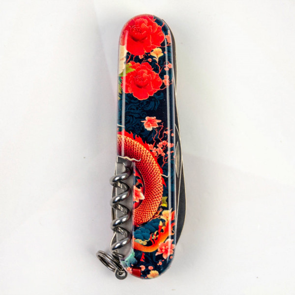 Складаний ніж Victorinox HUNTSMAN ZODIAC Китайський дракон 1.3713.Z3200p