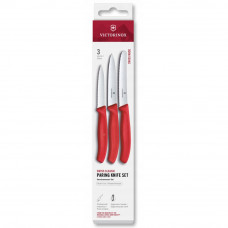 Набір ножів для чищення овочів Victorinox Swiss Classic 3 ножа черв 6.7111.34C1