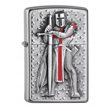 Запальничка бензинова ZIPPO Templer Chrome Рицар тамплієр хроом (2005918)