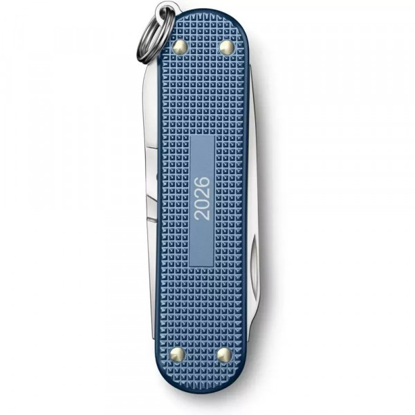 Ніж-брелок 58 ммVictorinox Classic SD Alox Limited Edition 2026 Glacial Blue 5 функцій льодяний синій (0.6221.L26) Ніж-брелок 58 ммVictorinox Classic SD Alox Limited Edition 2026 Glacial Blue 5 функцій льодяний синій (0.6221.L26)