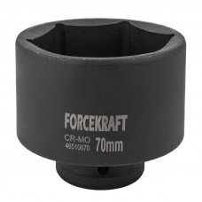 Головка ударна глибока 3/4" 6-гранна 70мм FORCEKRAFT FK-46510070