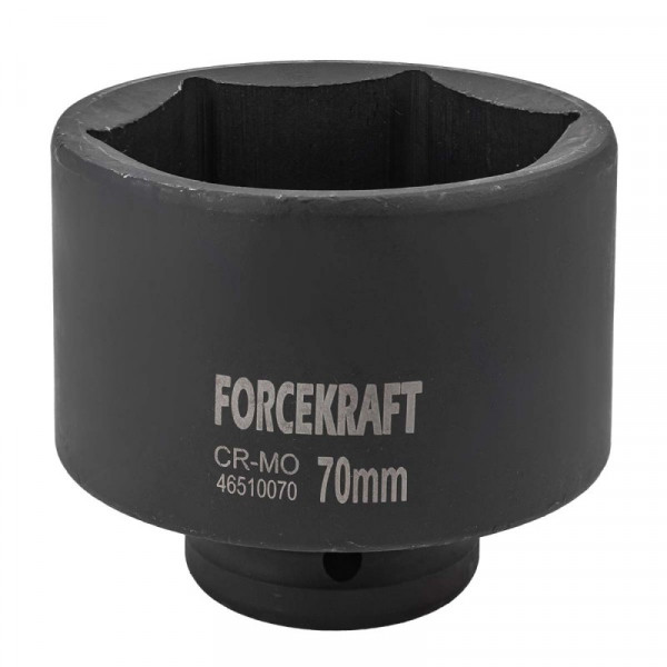 Головка ударна глибока 3/4" 6-гранна 70мм FORCEKRAFT FK-46510070