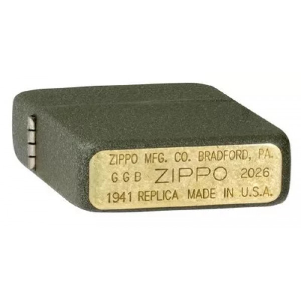 Запальничка лімітована Zippo FOUNDER’S DAY 2026 Limited-Edition 41 Replica Green Crackle Matte єфект кракелюр Хаки (47426) Запальничка лімітована Zippo FOUNDER’S DAY 2026 Limited-Edition 41 Replica Green Crackle Matte єфект кракелюр Хаки (47426)