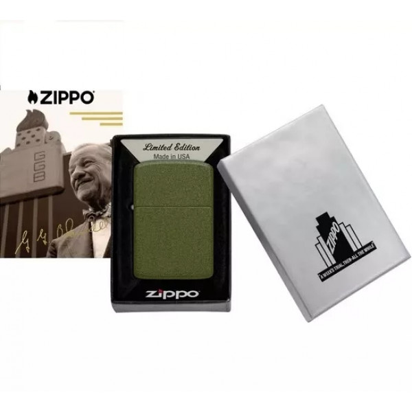 Запальничка лімітована Zippo FOUNDER’S DAY 2026 Limited-Edition 41 Replica Green Crackle Matte єфект кракелюр Хаки (47426) Запальничка лімітована Zippo FOUNDER’S DAY 2026 Limited-Edition 41 Replica Green Crackle Matte єфект кракелюр Хаки (47426)