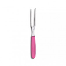 Кухонна виделка для стейків 15 см VictorinoxSwiss Classic Carving Fork Рожевий блістер (5.2106.15L5B)