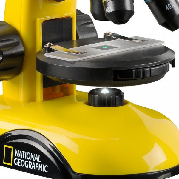 Мікроскоп National Geographic Biolux 40x-800x з адаптером до смартфону (9039500) (927789)