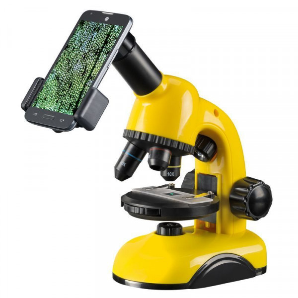 Мікроскоп National Geographic Biolux 40x-800x з адаптером до смартфону (9039500) (927789)
