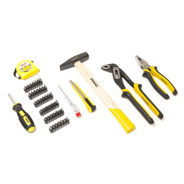 Набір шарнірно-губцевий інструменту 50 предметів WMC TOOLS 1050