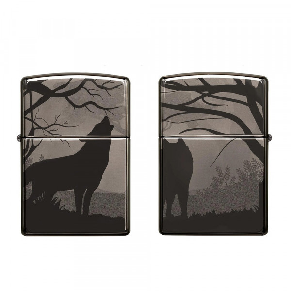 Запальничка Zippo (Зіппо) Wolves Design 49188 Запальничка Zippo (Зіппо) Wolves Design 49188