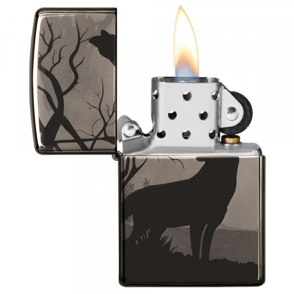Запальничка Zippo (Зіппо) Wolves Design 49188 Запальничка Zippo (Зіппо) Wolves Design 49188