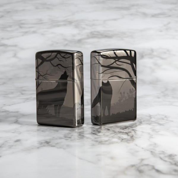 Запальничка Zippo (Зіппо) Wolves Design 49188 Запальничка Zippo (Зіппо) Wolves Design 49188