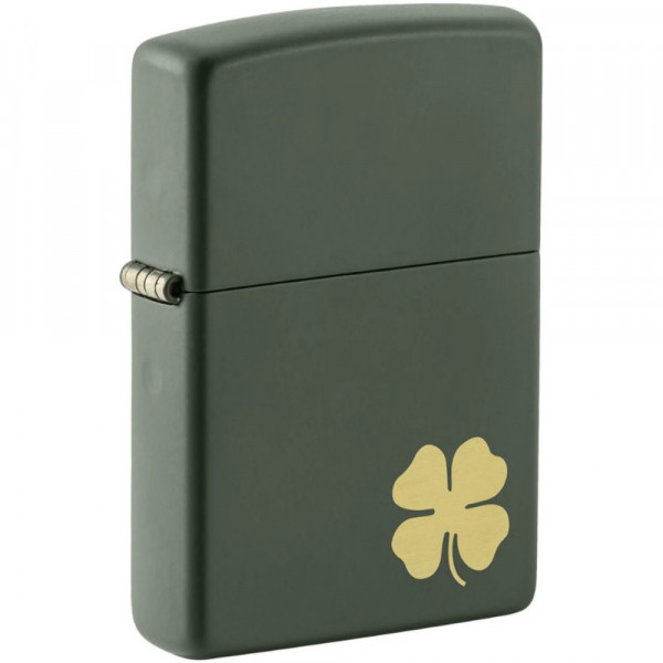 Запальничка Zippo (Зіппо) Four Leaf Clover Design 49796