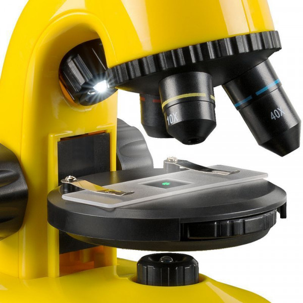 Мікроскоп National Geographic Biolux 40x-800x з адаптером до смартфону (9039500) (927789)