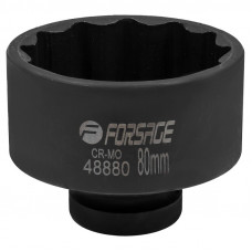 Головка ударна 1", 80мм (12гр.) Forsage F-48880