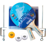 Набір для настільного тенісу Gewo Free Time 2 Bats 3 Balls + сітка (96970000) (931305)